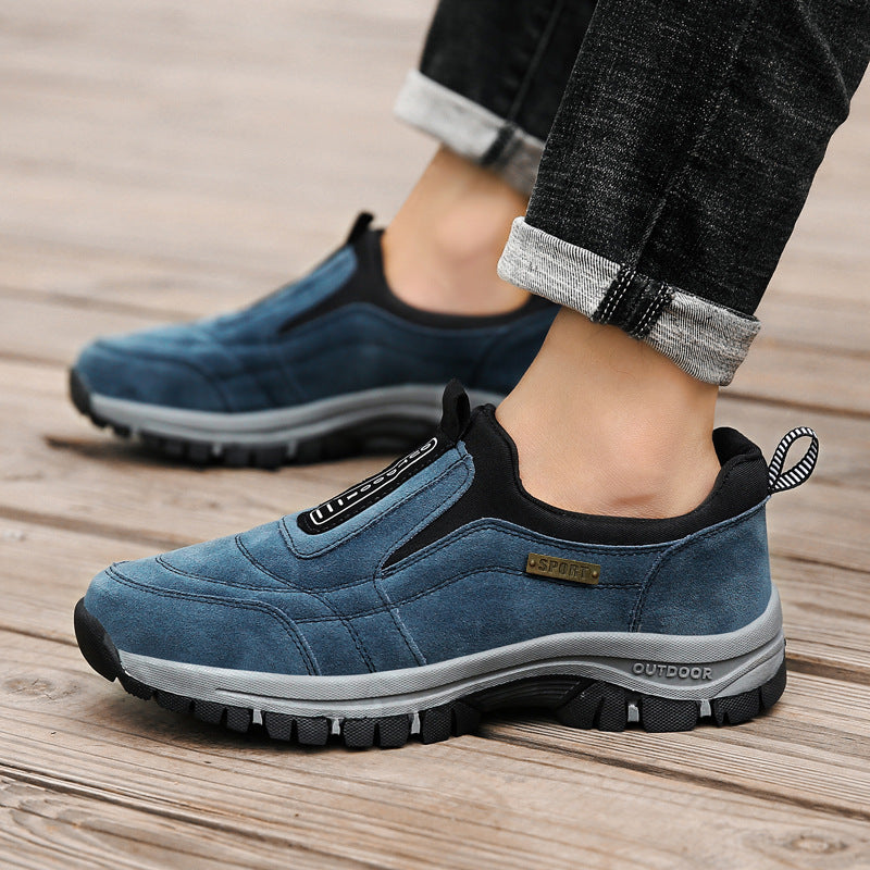 Herren Wasserdichte Trekking- und Wanderschuhe – Freizeitschuhe – Slipper Sneaker