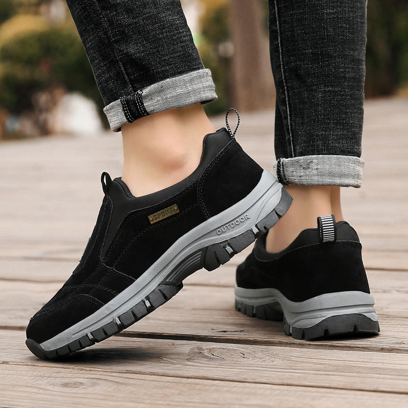 Herren Wasserdichte Trekking- und Wanderschuhe – Freizeitschuhe – Slipper Sneaker