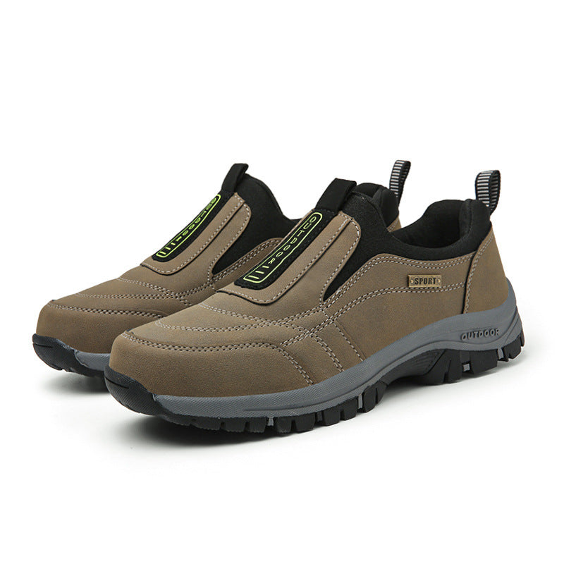 Herren Wasserdichte Trekking- und Wanderschuhe – Freizeitschuhe – Slipper Sneaker