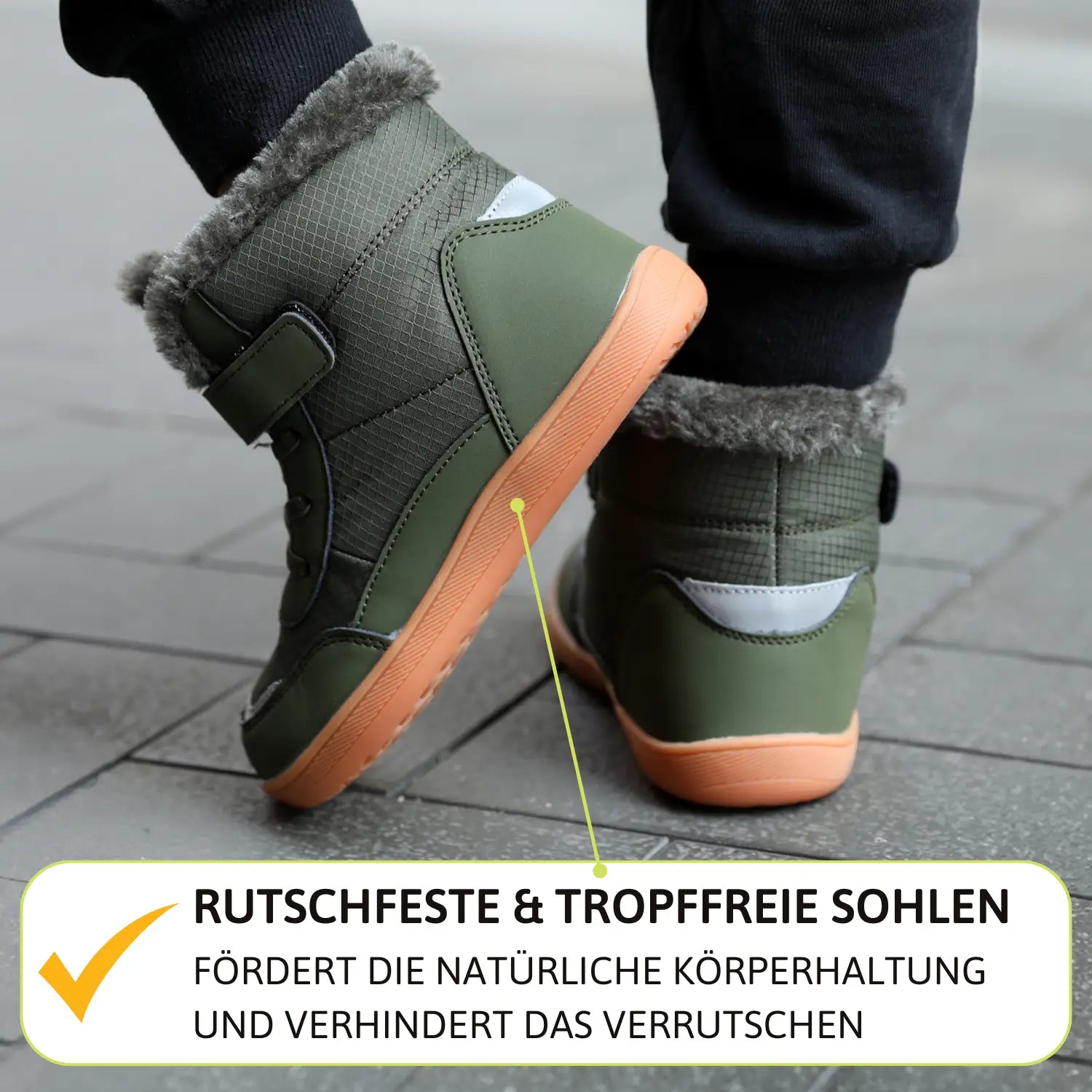 Frostline Kids – Warme Und Wasserabweisende Kinder-Barfußschuhe (3–15 Jahre)