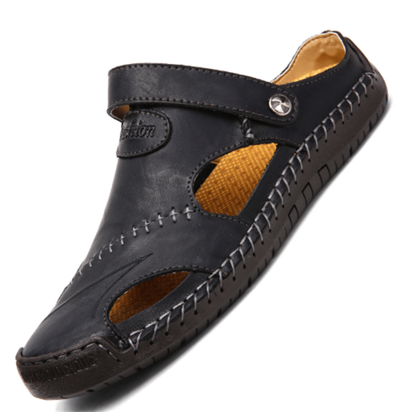 Hochwertige Weiche Ledersandalen Für Herren – Lässiger Stil
