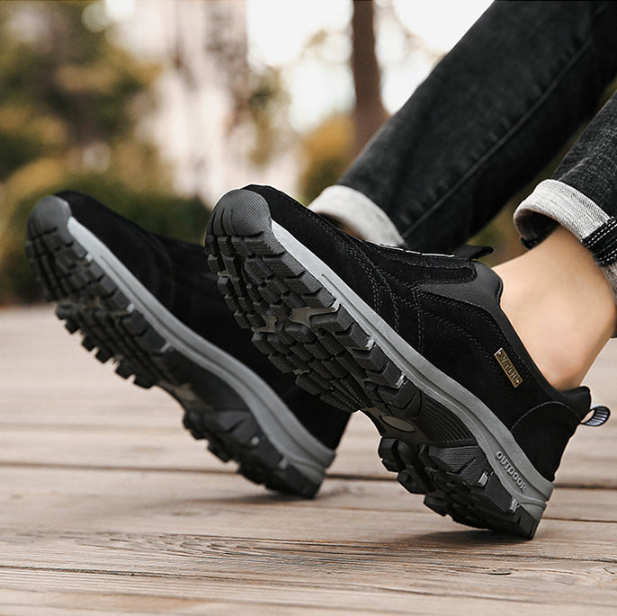Herren Wasserdichte Trekking- und Wanderschuhe – Freizeitschuhe – Slipper Sneaker