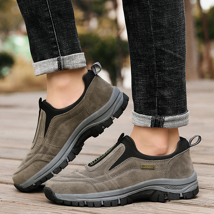 Herren Wasserdichte Trekking- und Wanderschuhe – Freizeitschuhe – Slipper Sneaker