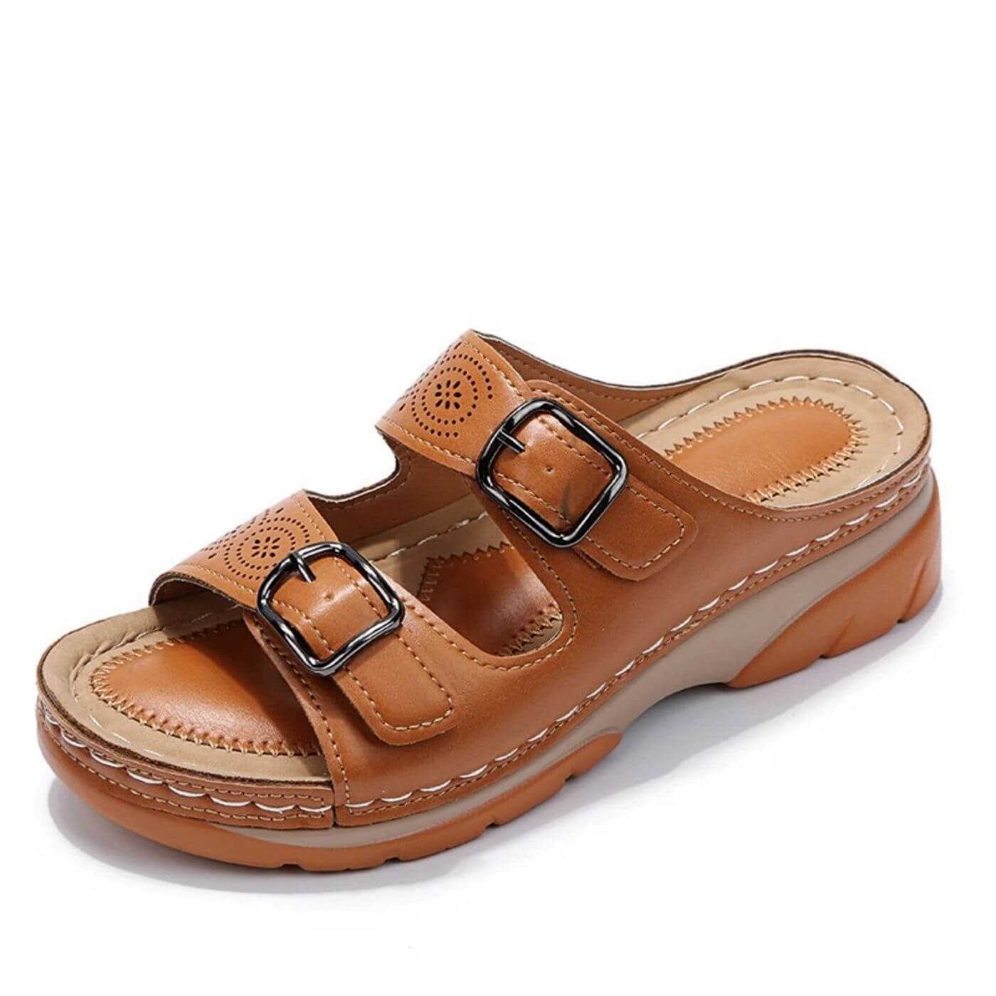 Mara | Orthopädische Sandalen Mit Doppelter Schnalle
