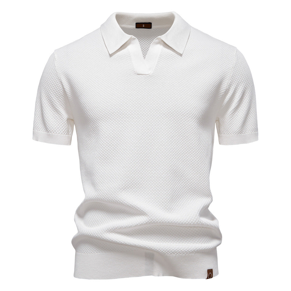 Pele | Modernes Polo-Shirt Mit Struktur Für Vielseitige Outfits