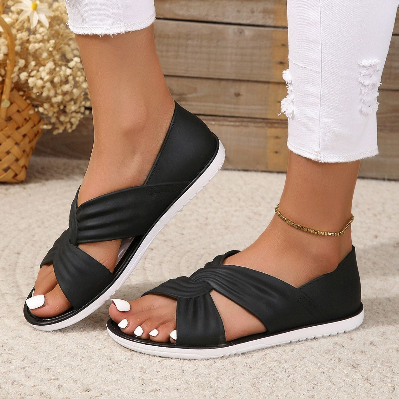 Johanna | Handgefertigte Soft-Glide-Sandalen