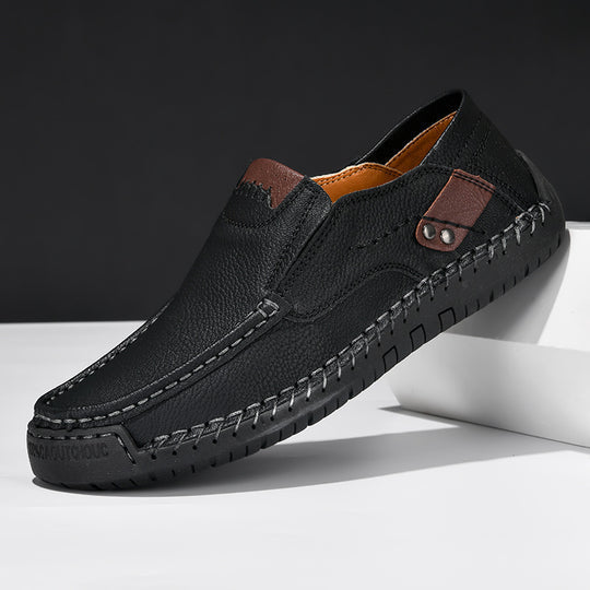 Jio | Lederloafer mit rutschfester Sohle