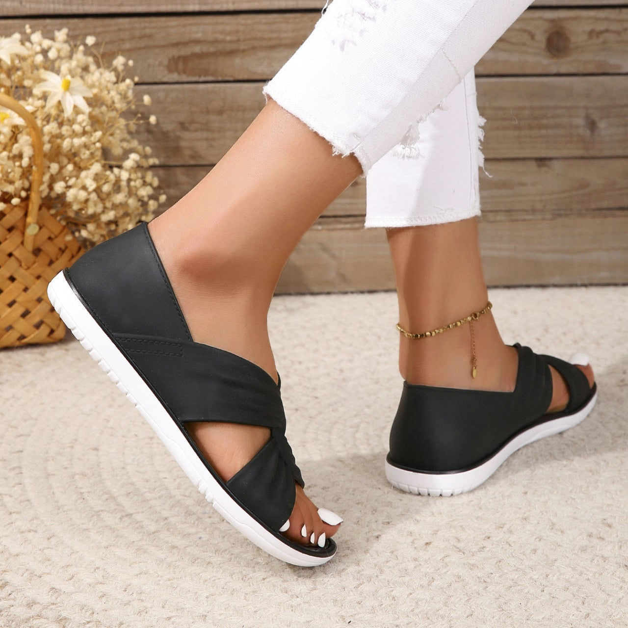 Johanna | Handgefertigte Soft-Glide-Sandalen