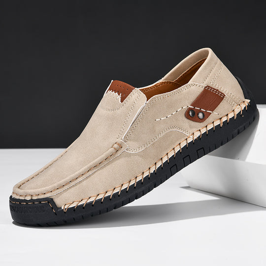 Jio | Lederloafer mit rutschfester Sohle
