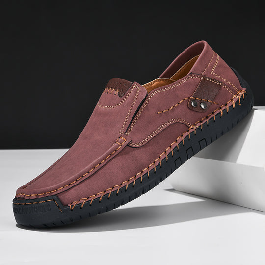 Jio | Lederloafer mit rutschfester Sohle