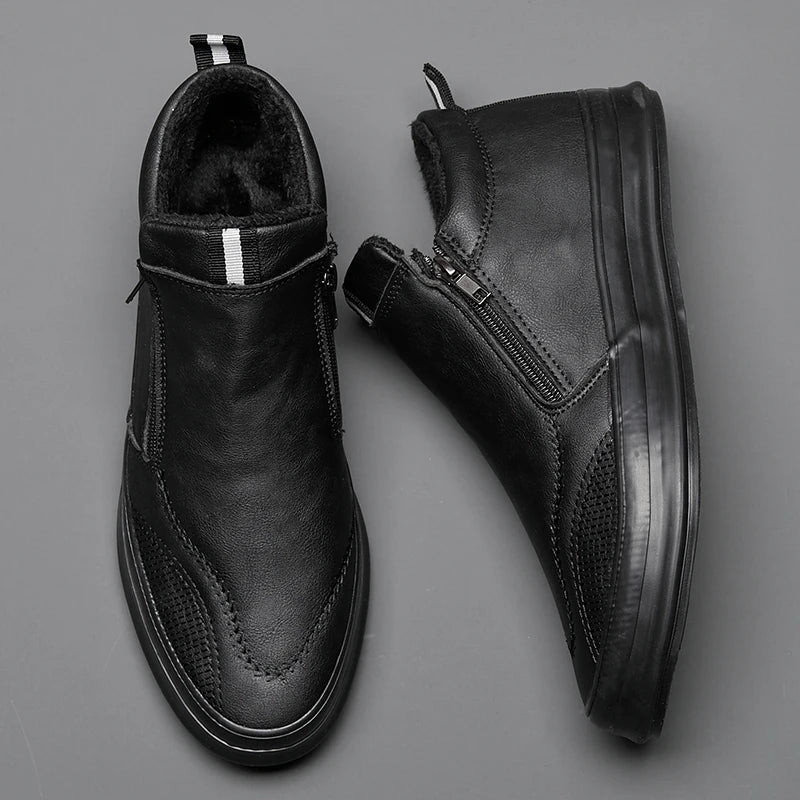 Kent | Leder-Winterschuhe - Wärme & Rutschfester Halt