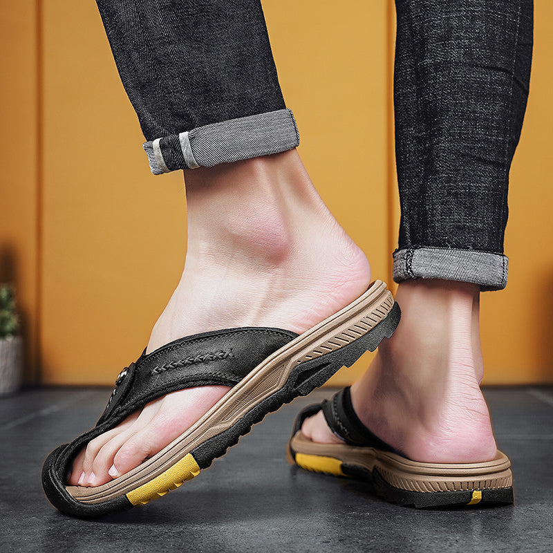Jonas | Orthopädische Flip-Flops Mit Zehenkappe