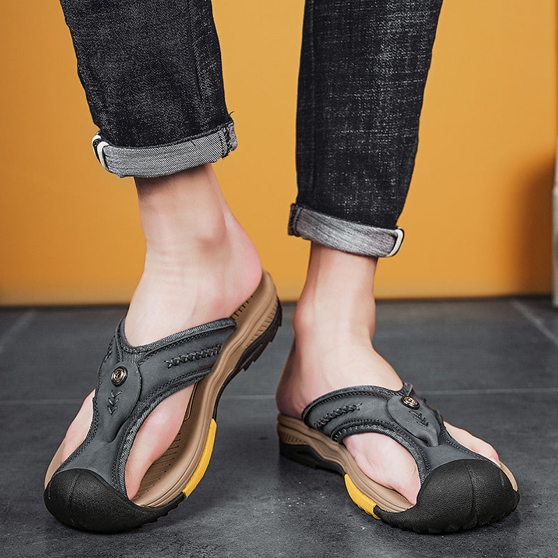 Jonas | Orthopädische Flip-Flops Mit Zehenkappe