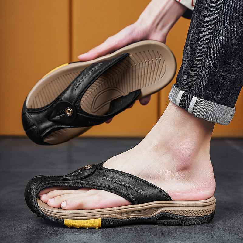 Jonas | Orthopädische Flip-Flops Mit Zehenkappe