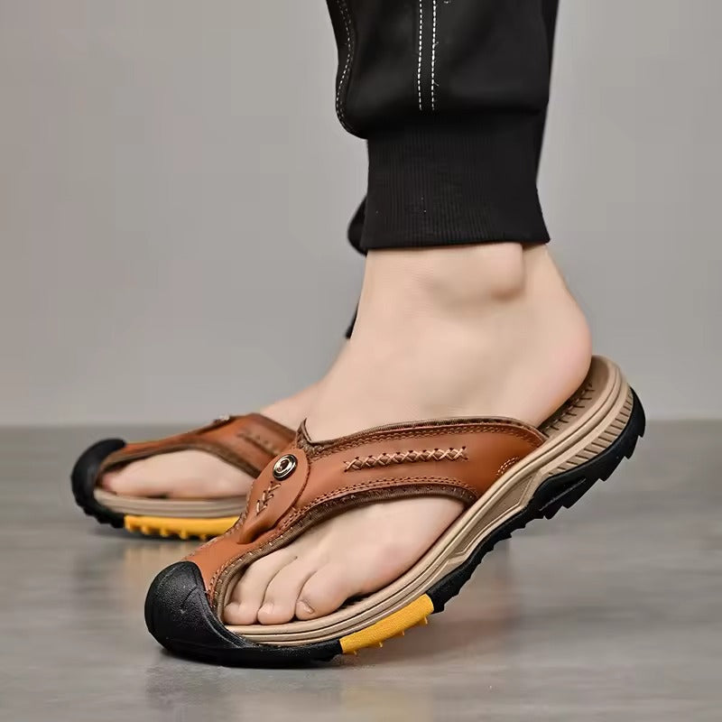 Jonas | Orthopädische Flip-Flops Mit Zehenkappe