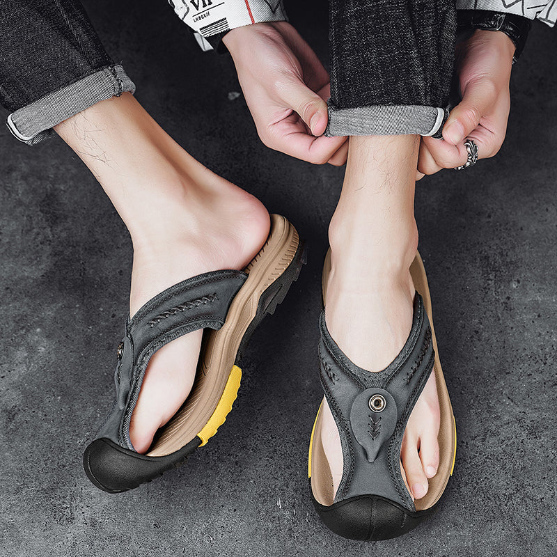 Jonas | Orthopädische Flip-Flops Mit Zehenkappe