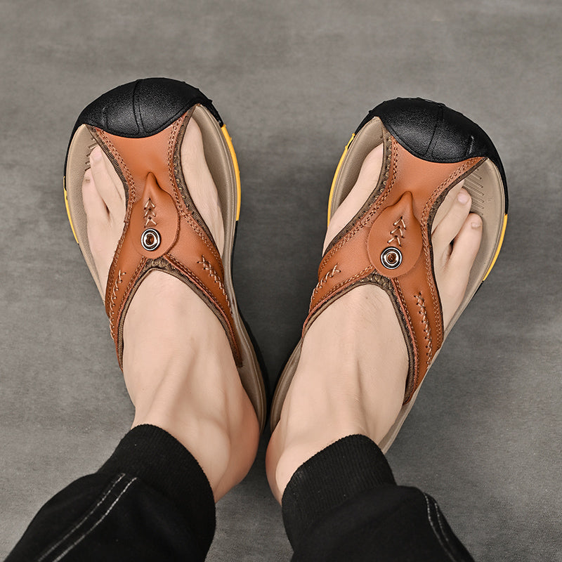 Jonas | Orthopädische Flip-Flops Mit Zehenkappe