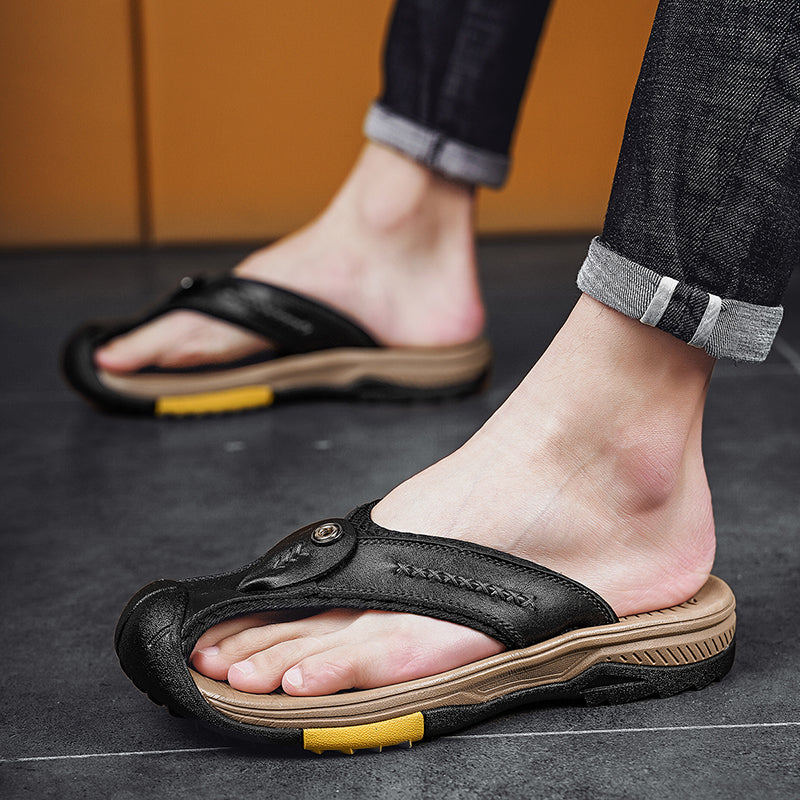 Jonas | Orthopädische Flip-Flops Mit Zehenkappe
