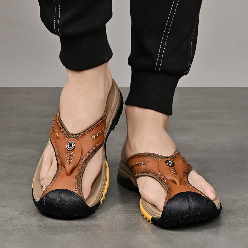 Jonas | Orthopädische Flip-Flops Mit Zehenkappe
