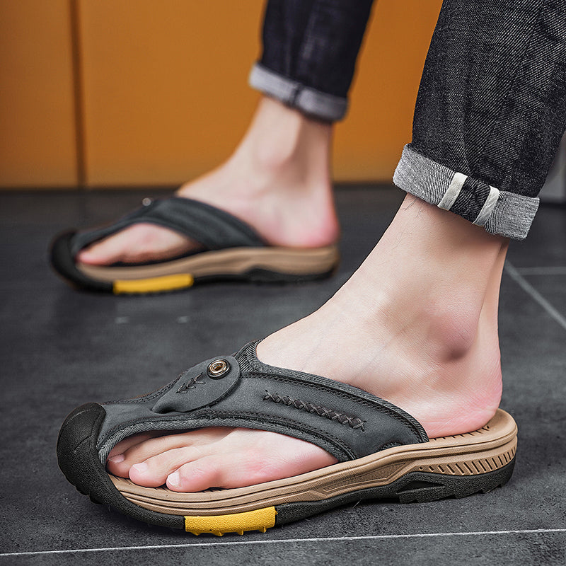 Jonas | Orthopädische Flip-Flops Mit Zehenkappe
