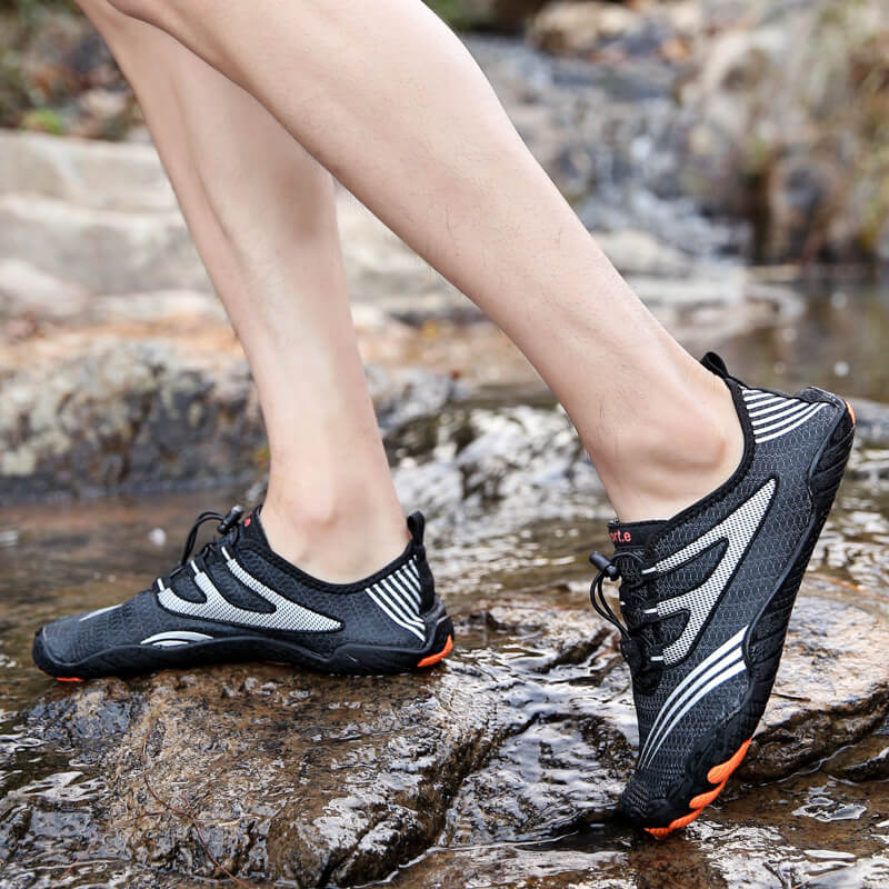Men’s Barfuß | Minimalistische Cross-Training-Schuhe – Ultra Leicht Black Blaze