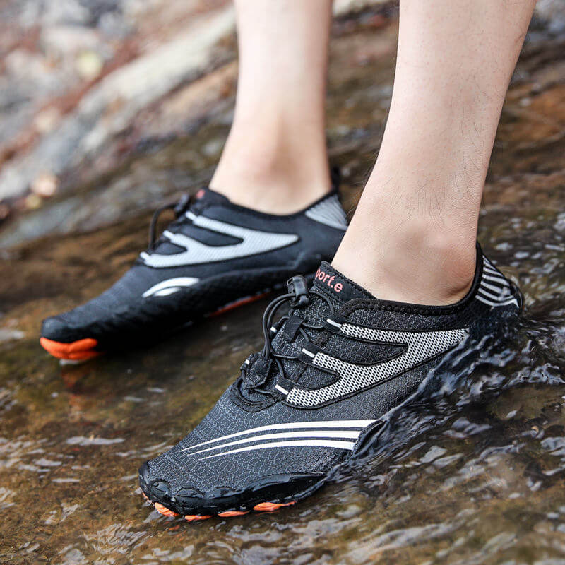 Men’s Barfuß | Minimalistische Cross-Training-Schuhe – Ultra Leicht Black Blaze