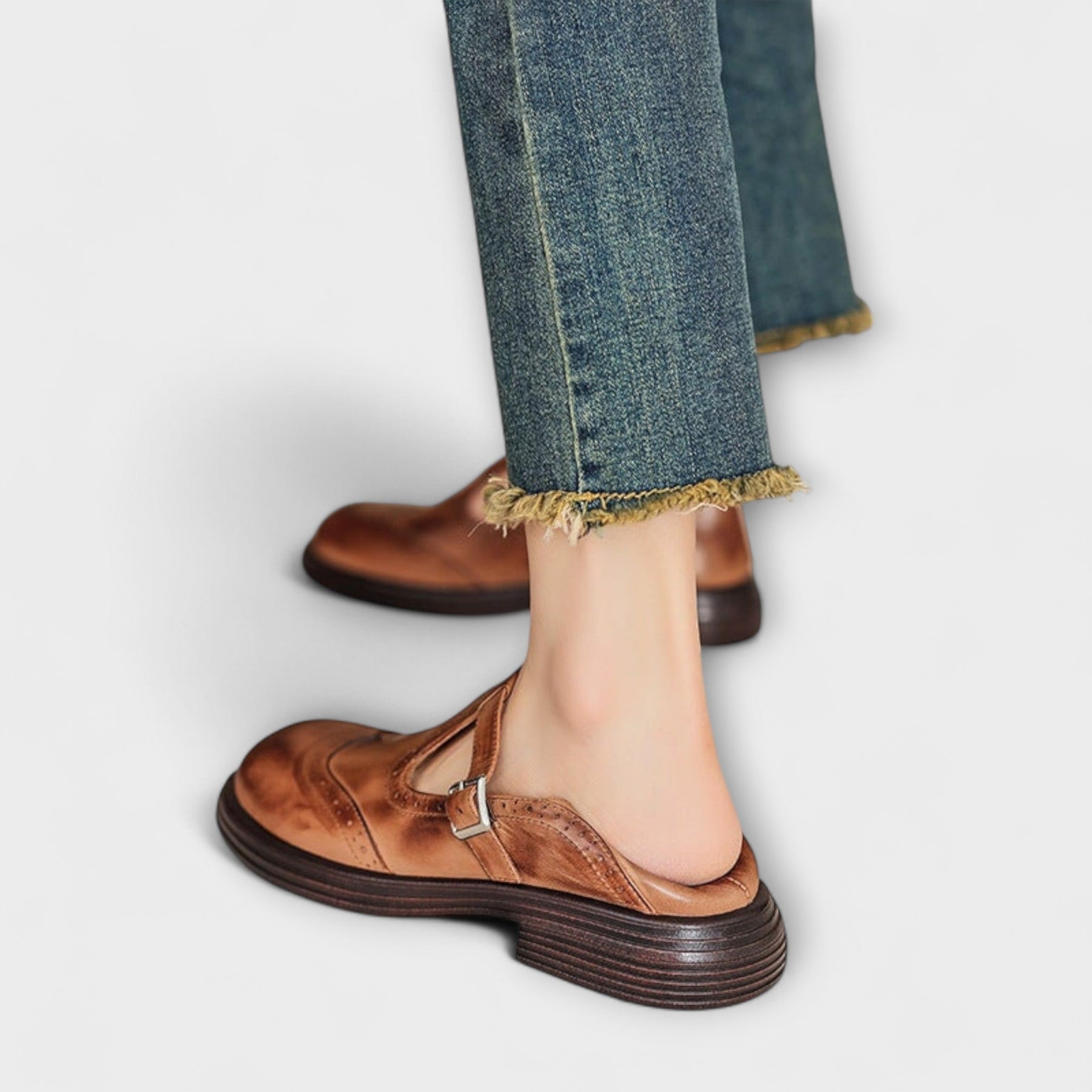 Damen T-Riemchen-Ballerinas | Elegant & Bequem