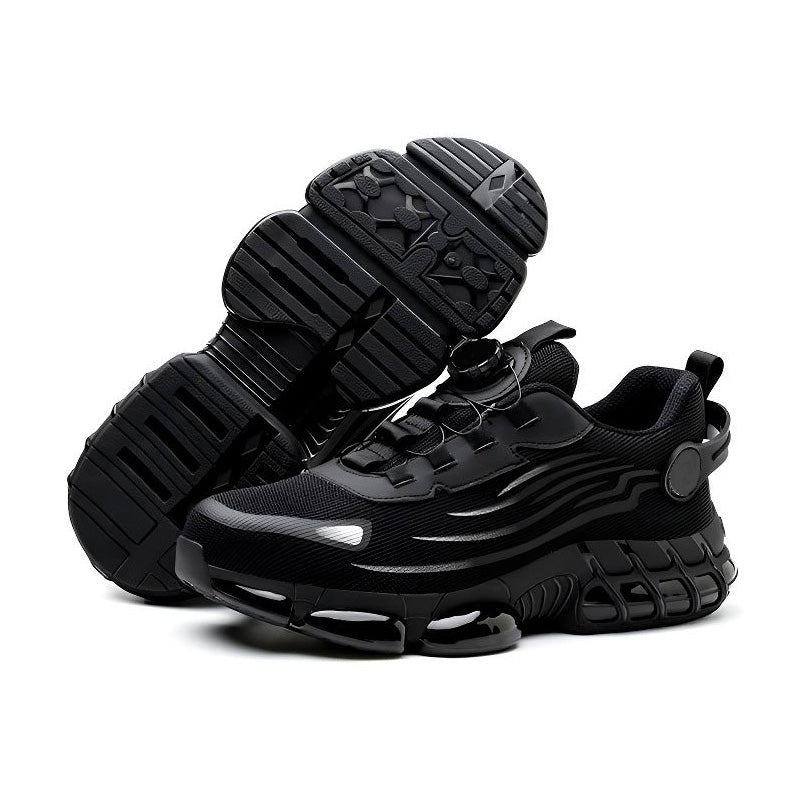 Kostenlose Lieferung – Elegante Unisex Sneakers – Rutschfeste Sicherheitsschuhe Mit Stoßdämpfenden Stollen