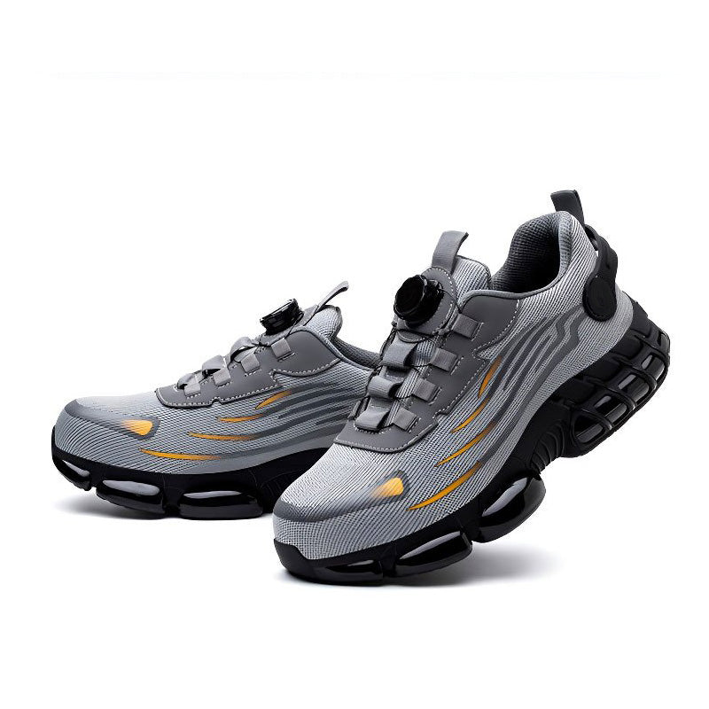 Kostenlose Lieferung – Elegante Unisex Sneakers – Rutschfeste Sicherheitsschuhe Mit Stoßdämpfenden Stollen