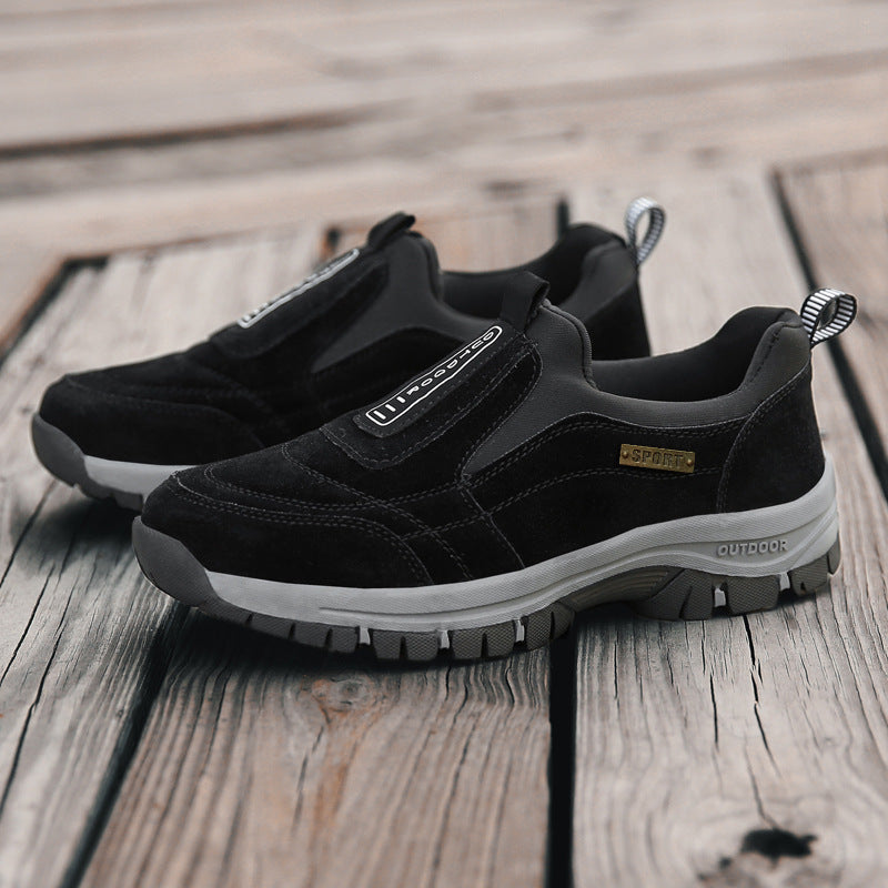 Herren Wasserdichte Trekking- und Wanderschuhe – Freizeitschuhe – Slipper Sneaker