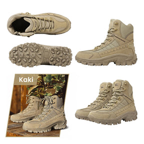 Livraison Gratuite – Bottes De Sport Tactiques Montantes Imperméables Et Antidérapantes Améliorées Pour Plus De Durabilité