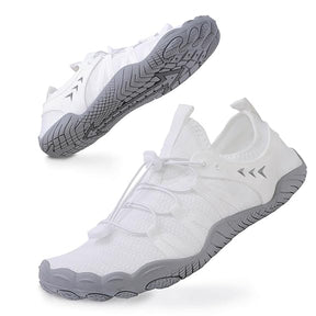 Men’s Barfuß | Minimalistische Cross-Training-Schuhe – Ultra Leicht White Blaze