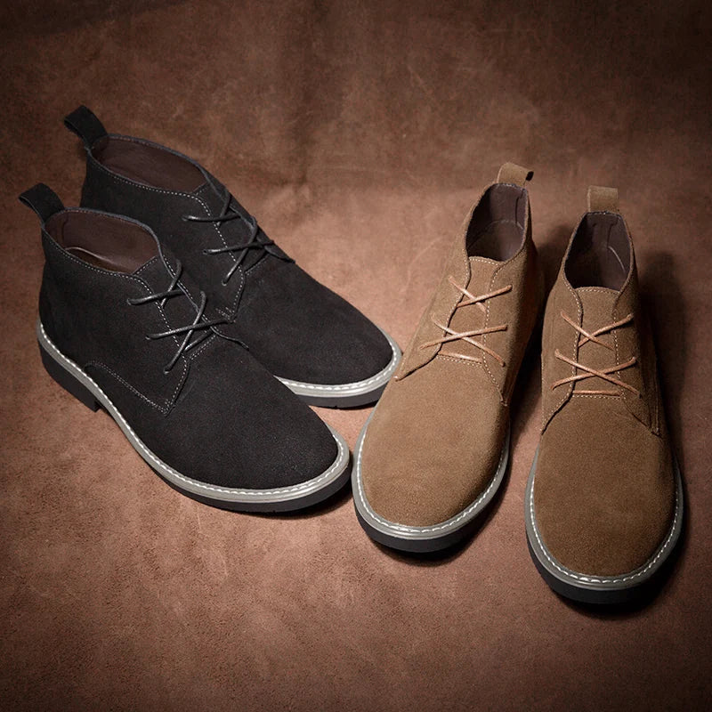 Sophie Wildlederschuhe | Unsichtbarer Absatz +6 cm