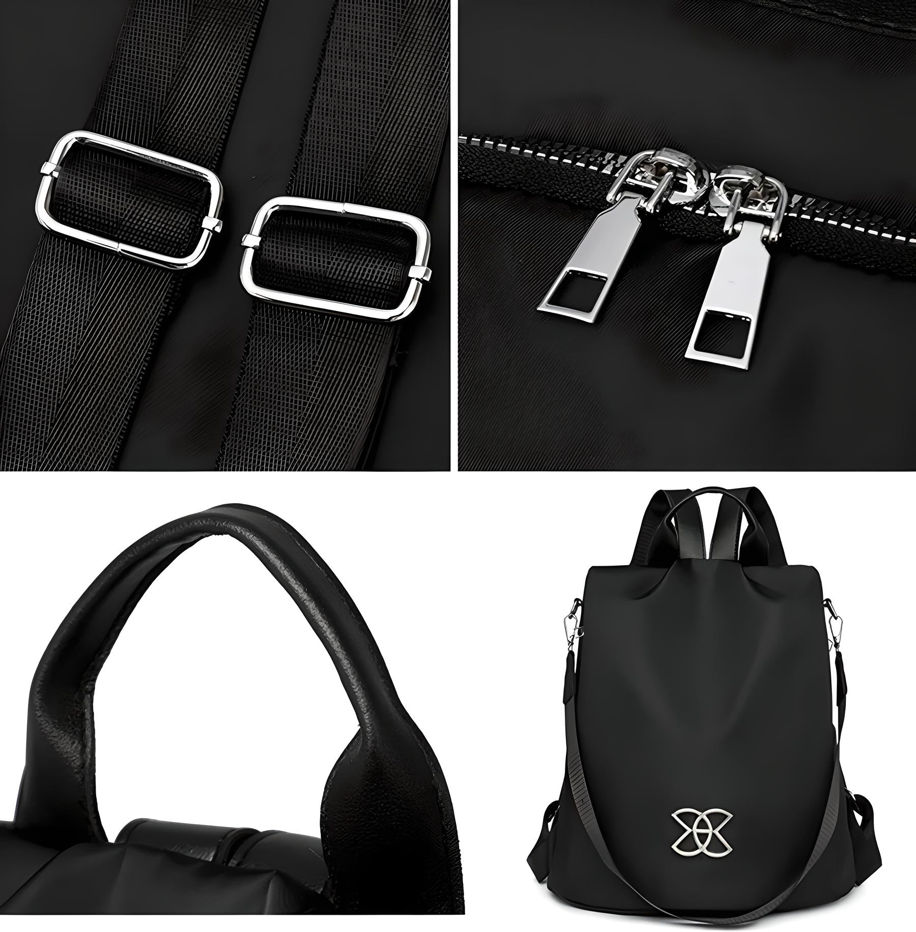 Versa – Damenrucksack mit verstellbaren und abnehmbaren Trägern