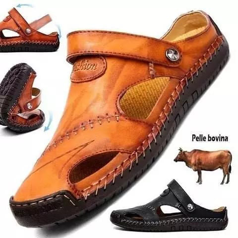 Hochwertige Weiche Ledersandalen Für Herren – Lässiger Stil