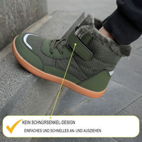 Frostline Kids - Warme & wasserabweisende Barfußschuhe für Kinder (3 - 15 Jahre)
