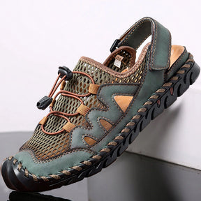 Ledersandalen | mit Gummikappe