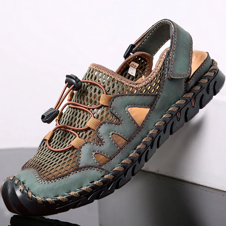 Ledersandalen | mit Gummikappe
