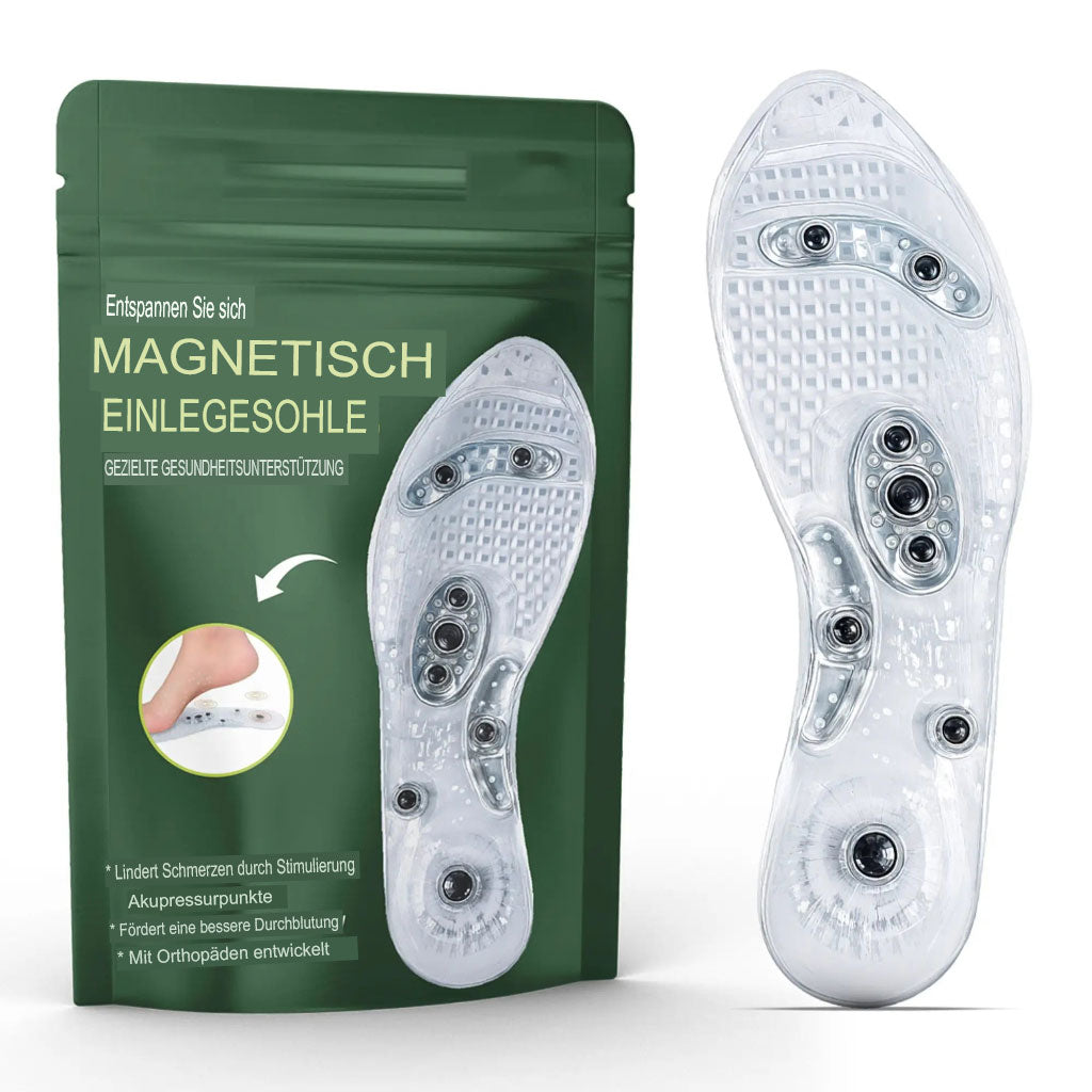 Magnetische Relax-Einlegesohlen – Reduzieren Sie Schmerzen durch Stimulation der Akupressurpunkte
