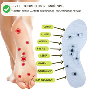 Magnetische Relax-Einlegesohlen – Reduzieren Sie Schmerzen durch Stimulation der Akupressurpunkte