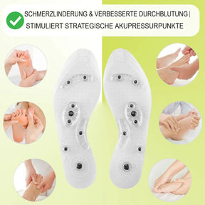 Magnetische Relax-Einlegesohlen – Reduzieren Sie Schmerzen durch Stimulation der Akupressurpunkte