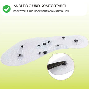 Magnetische Relax-Einlegesohlen – Reduzieren Sie Schmerzen durch Stimulation der Akupressurpunkte