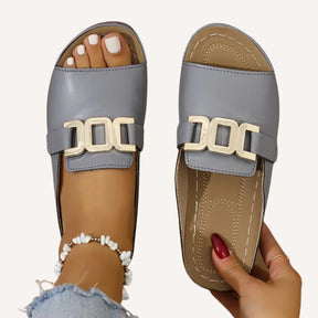 Mia | Elegante Riemensandale Aus Leder