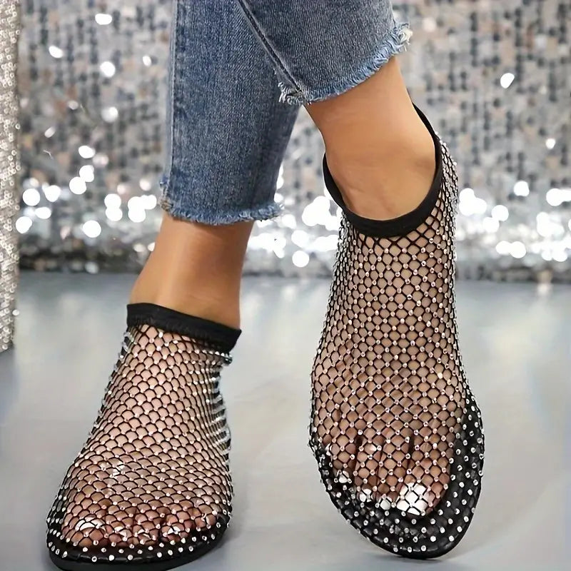 SparkleStep | Elegante Damen-Flats - Stil & Glanz