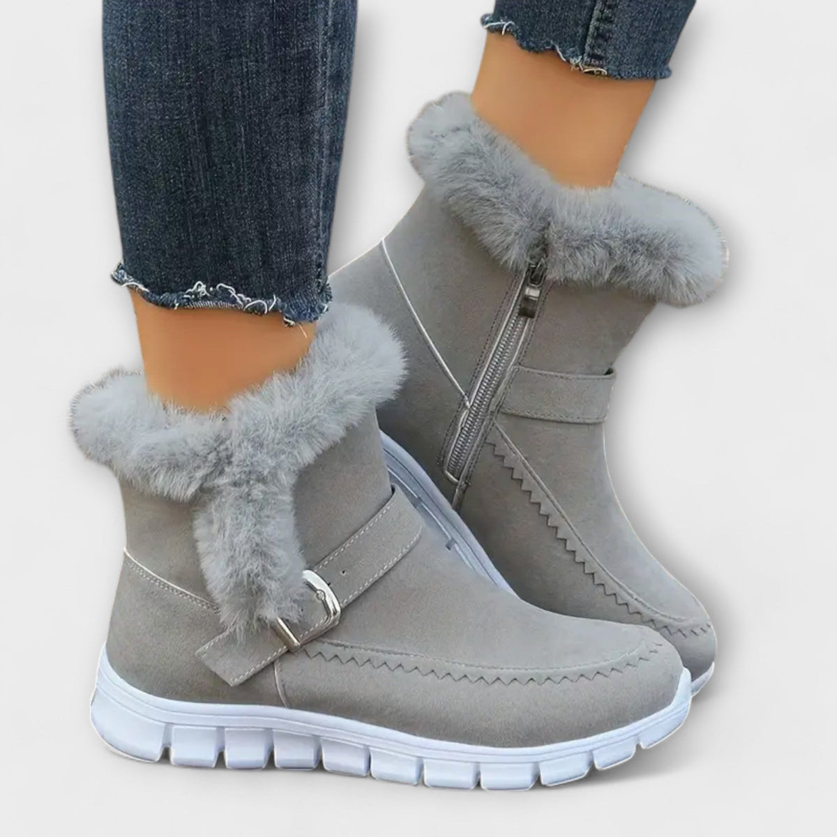 Ida Chelsea-Stiefel | Warm gefüttert - Rutschfest & Bequem