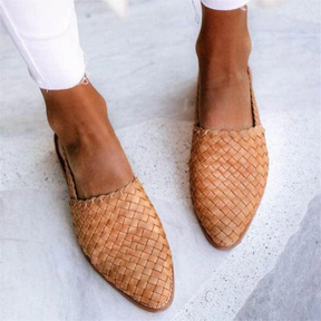 Ella flachsandalen | Handgefertigt & Stilvoll