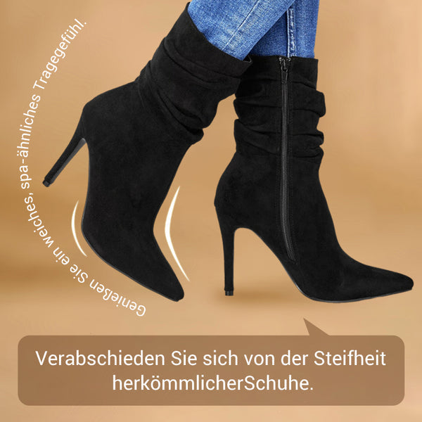 Liane | Spitze Stiefeletten mit Absatz