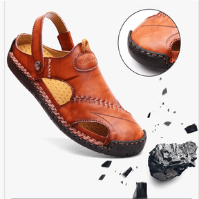 Hochwertige Weiche Ledersandalen Für Herren – Lässiger Stil
