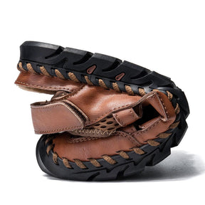 Ledersandalen | mit Gummikappe