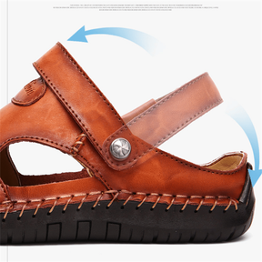 Hochwertige Weiche Ledersandalen Für Herren – Lässiger Stil